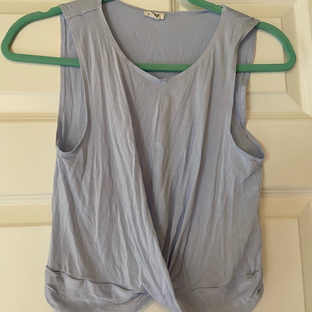 Basic Tank Top with front twist detailing